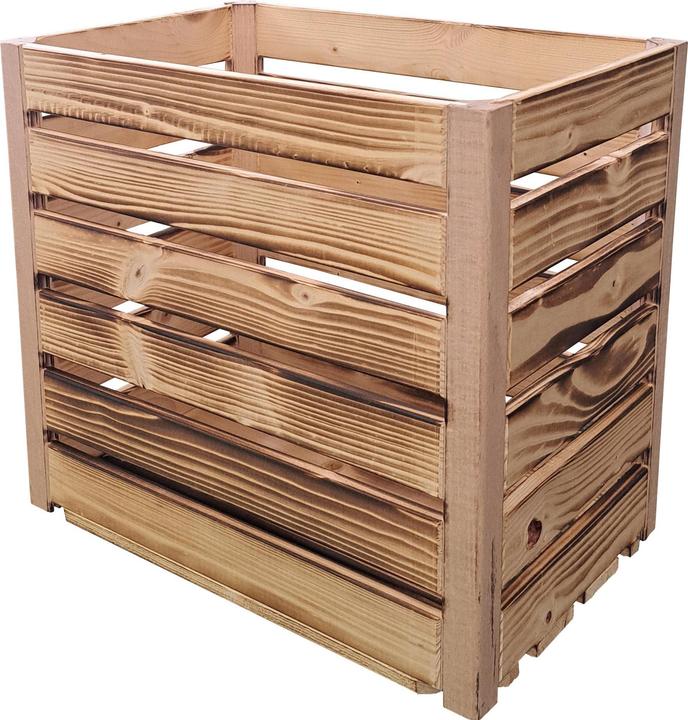Produktbild Holz Zollhaus Holzharasse geflammt, 23.3 x 35 x 32 cm
