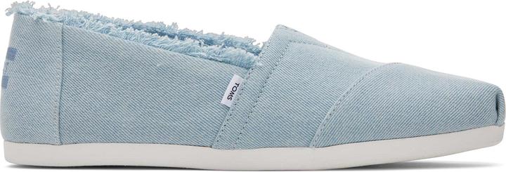 Image du produit Toms espadrilles en jeans dévalé à franges alpargata (35.5)