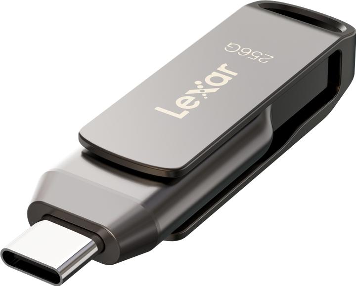 Produktbild Lexar MEMORY DRIVE FLASH USB3.1 256G/D400 LJDD400256G-BNQNG (256 GB, USB-A, USB-C)
