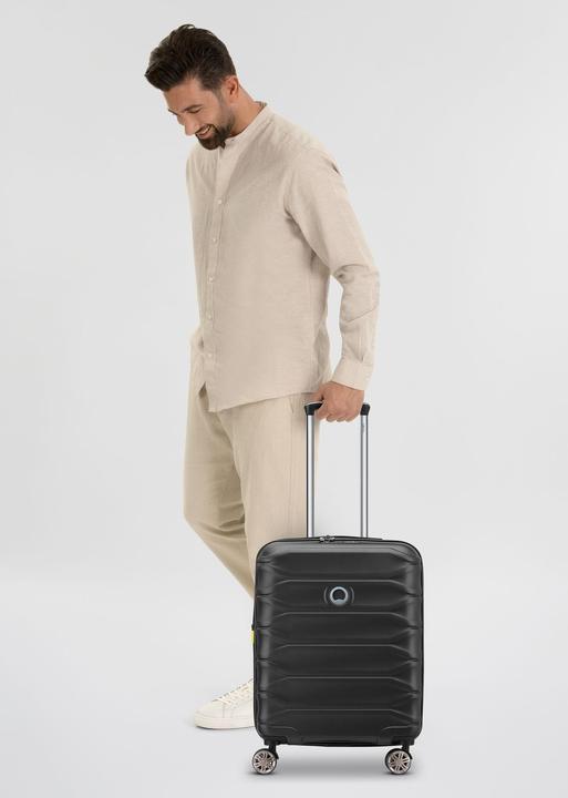Actual product image Delsey Meteor 4-wheel cabin trolley 55 cm with stretch fold (46 l)