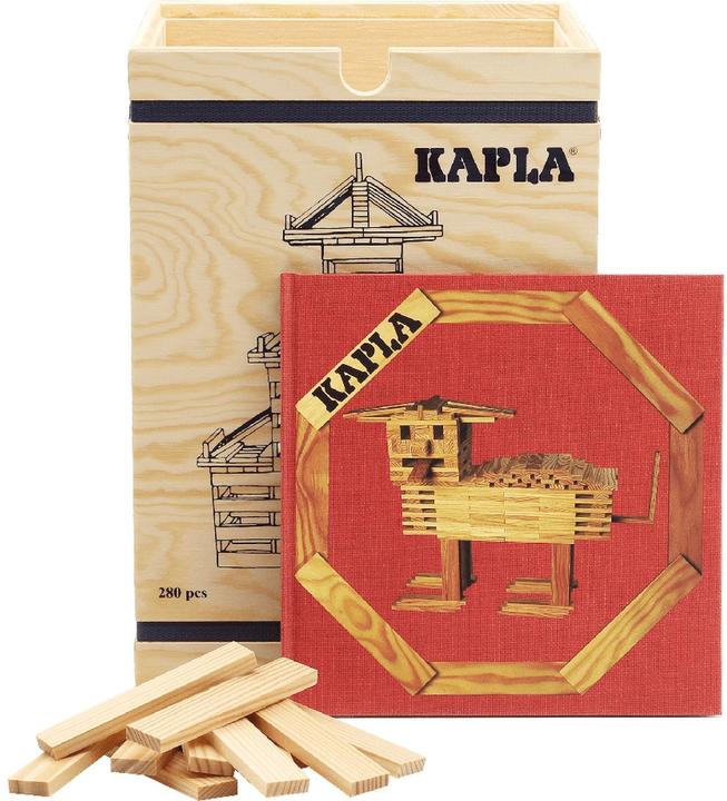 Actual product image Kapla Wooden case of 280 pcs.