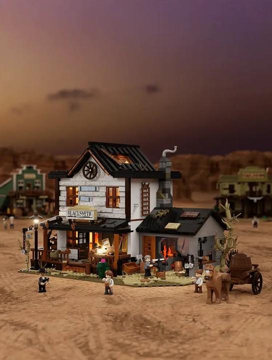 Produktbild Lumibricks Western Schmiede