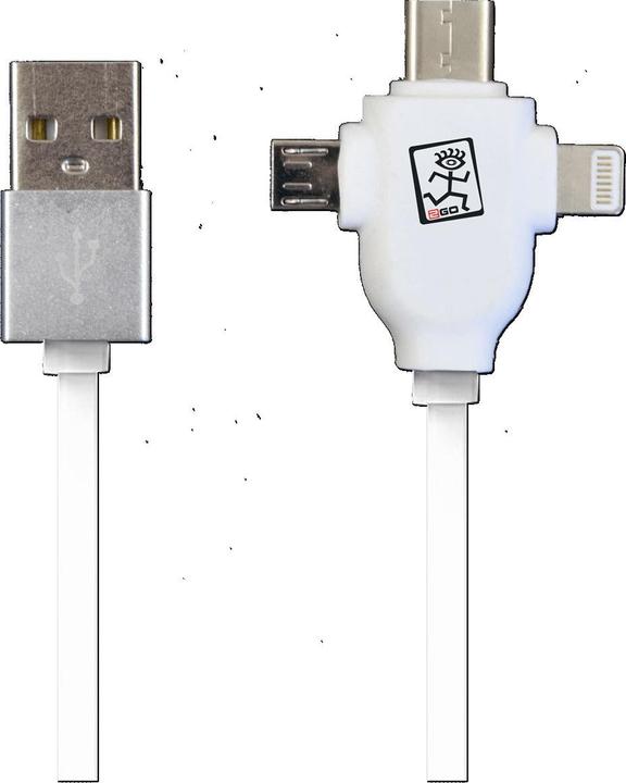 Produktbild 2GO Datenkabel UNI 3in1 2m (2 m)