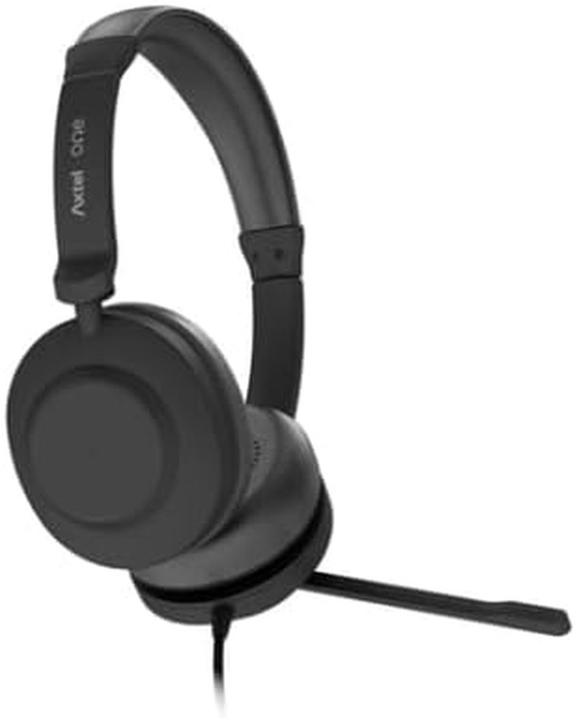 Produktbild Axtel Headphones with microphone 35 mm cable black (Kabelgebunden, USB-A)