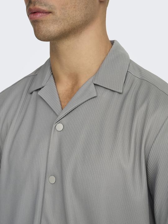 Actual product image Only & Sons Onskari Life Rlx Resort Ss Plizze Shirt (L)
