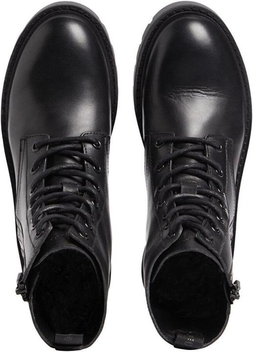 Actual product image Calvin Klein Combat Boot Mid Zip Leather (42)