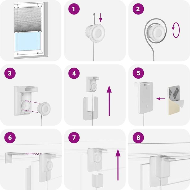 Produktbild vidaXL Plissee (55 x 200 cm)