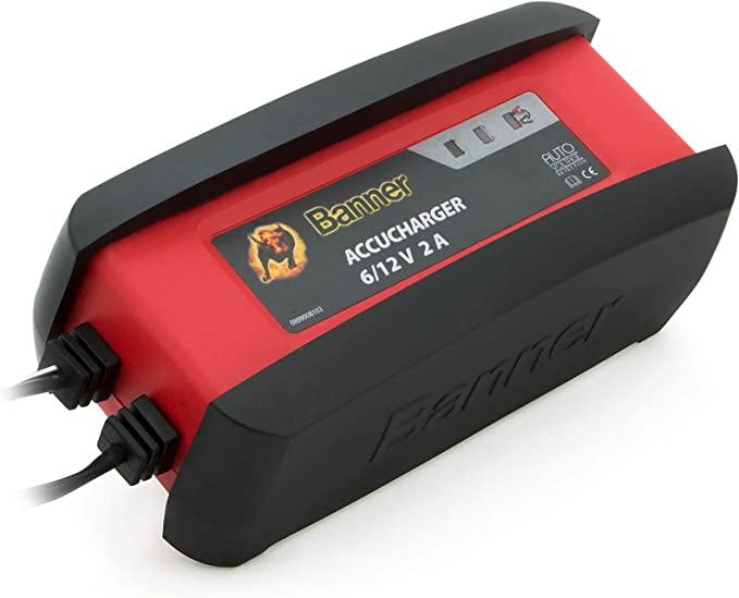 Image du produit Banner Accucharger 2A/6-12V, chargeur entièrement automatique (12V, 6V, 2 A)
