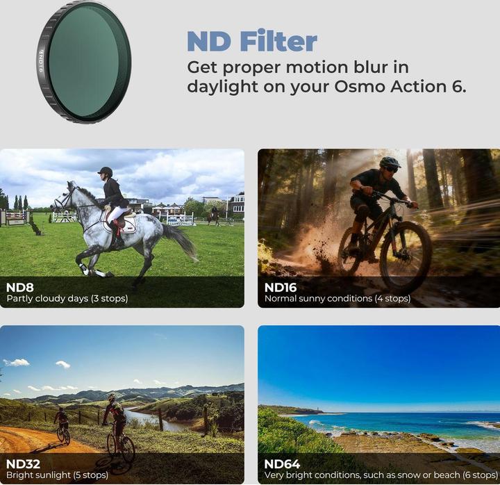 Produktbild Freewell Osmo Action 6 Filters - Mega Kit - 12Pack