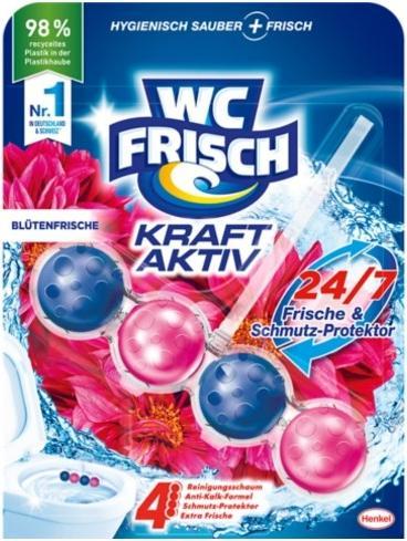 Actual product image WC Frisch Active WC hangers 4x50g blossom freshness