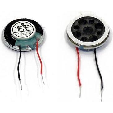 Visaton VS-K16, 0.5 W, 1 W, 50 O, 700 – 20000 Hz, 2 g, 1.6 cm (0.63"), Lautsprecher Bauteile