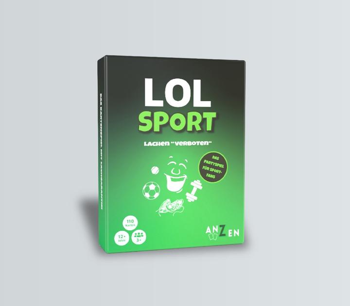 Produktbild Anzen Spiele ANZEN - LOL SPORT - Lachen verboten (3 - 12 Spieler)