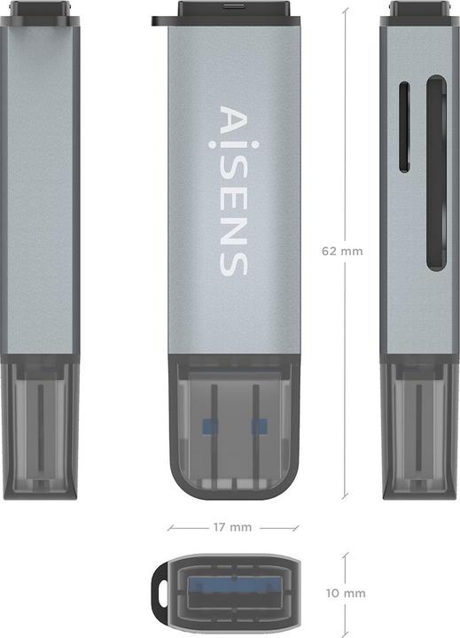 Produktbild Aisens ASCR-2A09-GR