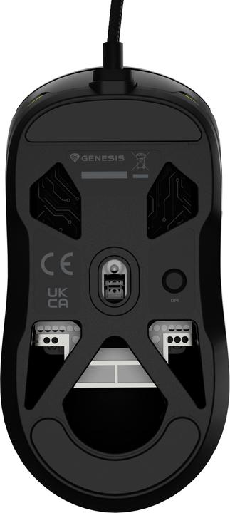 Produktbild Genesis Gaming Maus KRYPTON 660 RGB kabelgeb. schwarz (Kabelgebunden)