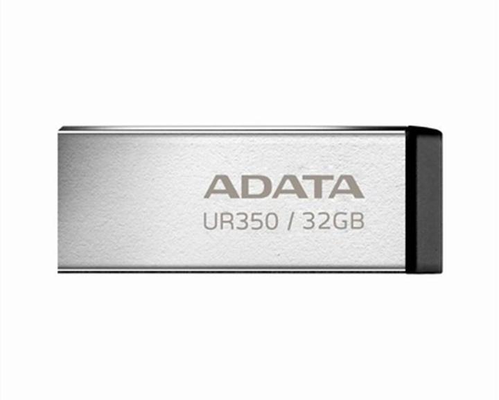 Produktbild Adata Pendrive UR350 USB3.2 Gen1 Metal black (32 GB, USB-A)