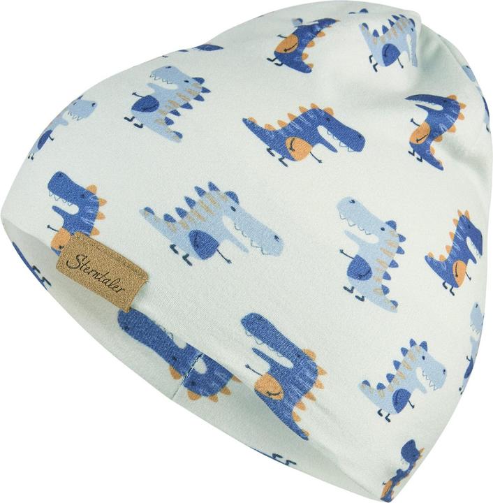 Immagine prodotto Sterntaler Mütze Beanie Dinos Silber Gr. 47 (47)