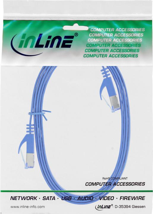 Actual product image InLine Patch cable RJ-45 (M) to RJ-45 (M) (U/FTP, CAT6a, 2 m)