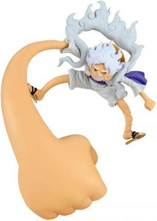 Actual product image Banpresto One Piece - Monkey D. Luffy Gear 5 (Pen Holder)