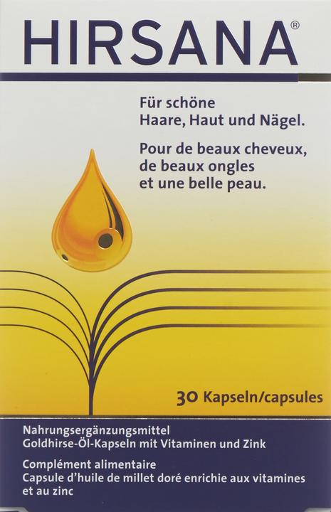 Produktbild Hirsana Goldhirse Öl (30 Stk., Kapseln)