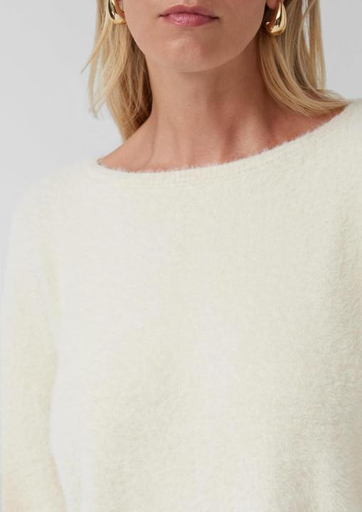 Image du produit s.Oliver Strickpullover Flauschiger Pullover mit U-Boot-Ausschnitt (46)