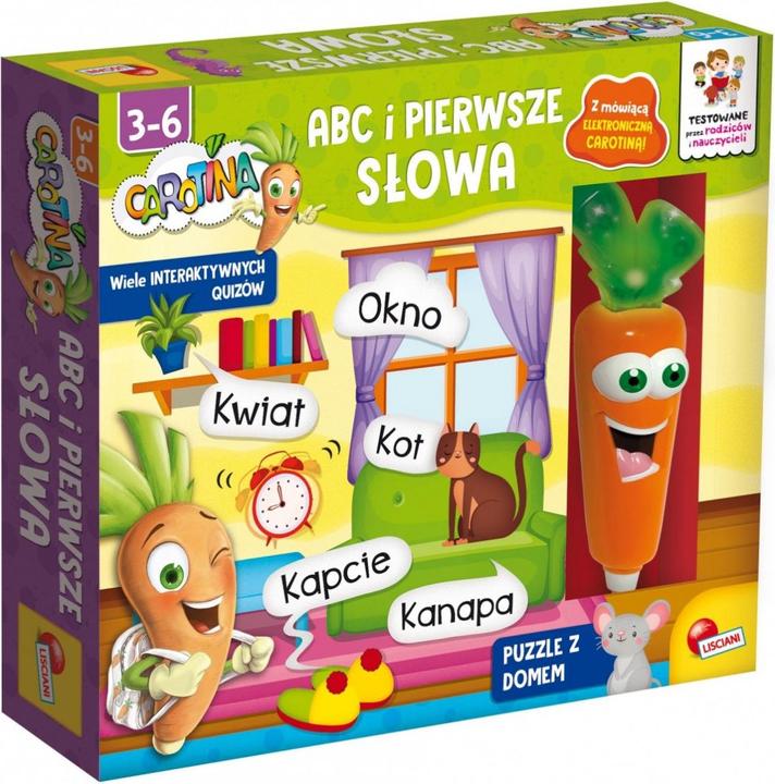 Productafbeelding Lisciani Lilistiniani Carotina - ABC en eerste woordjes