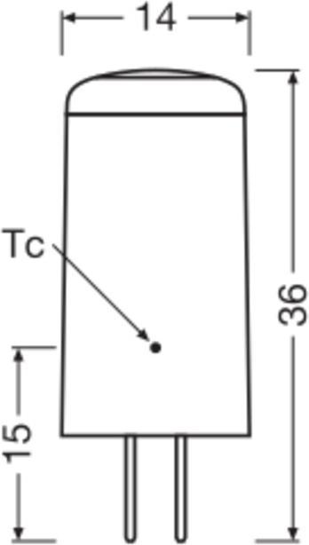 Actual product image Osram Pin (G4, 2.60 W, 300 lm, 1 x, F)