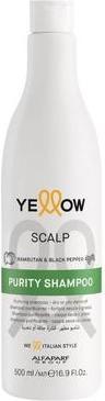 Alfaparf YELLOW Scalp Purity Shampoo 500ml (500 ml, Flüssiges Shampoo)