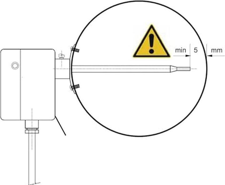 Produktbild Schabus Abgastemperaturwächter 40°