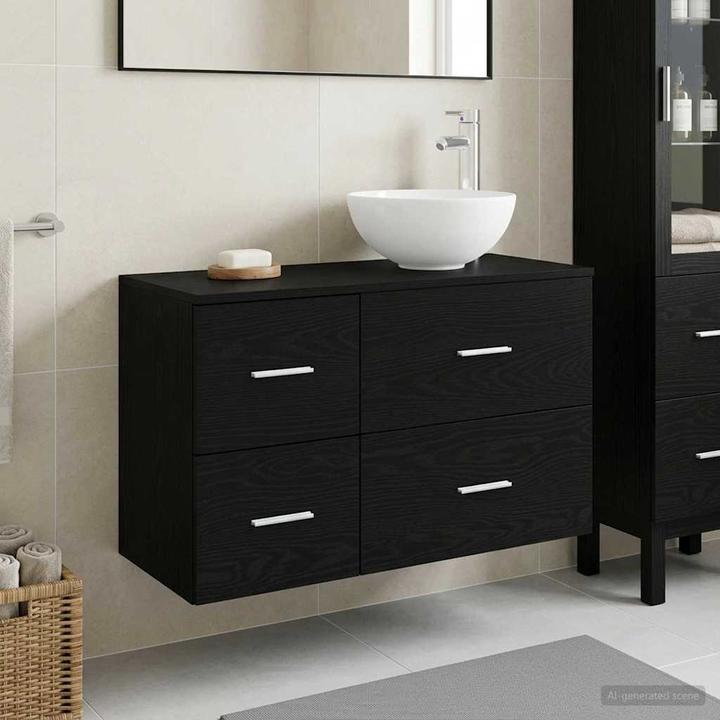 Produktbild vidaXL Badezimmerschrank Set