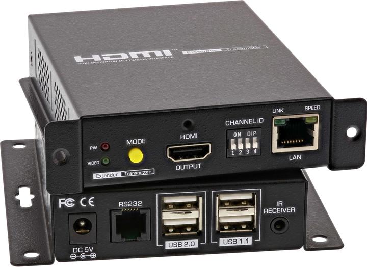 Produktbild InLine HDMI USB KVM Extender