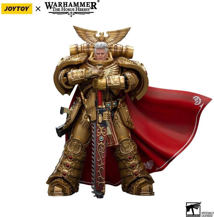 Actual product image Joy Toy Warhammer The Horus Heresy 1/18 Imperial Fists Rogal Dorn Primarch of the 7th Legion 12