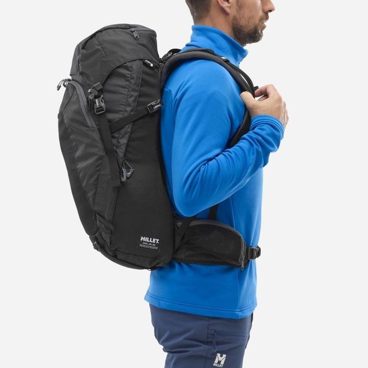 Actual product image Millet Hiker Air 30 Unisex Backpack with Ventilated Back and Side Access (30 l)