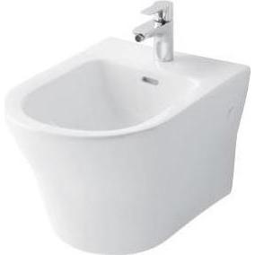 TOTO, Toilette + Bidet, MH Wand-Bidet mit Hahnloch und Überlauf weiss