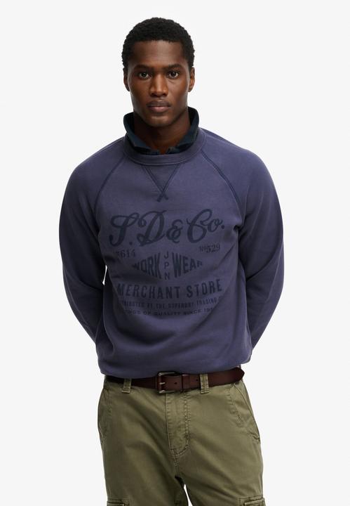 Produktbild Superdry The Merchant Store - Sweatshirt mit Vintage-Print (S)