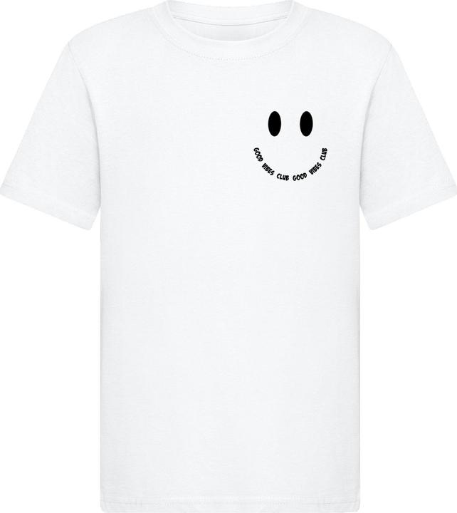 Produktbild Merchcode Kids Good Vibes Club Front for Light - Basic Tee - 184965 (122, 128)