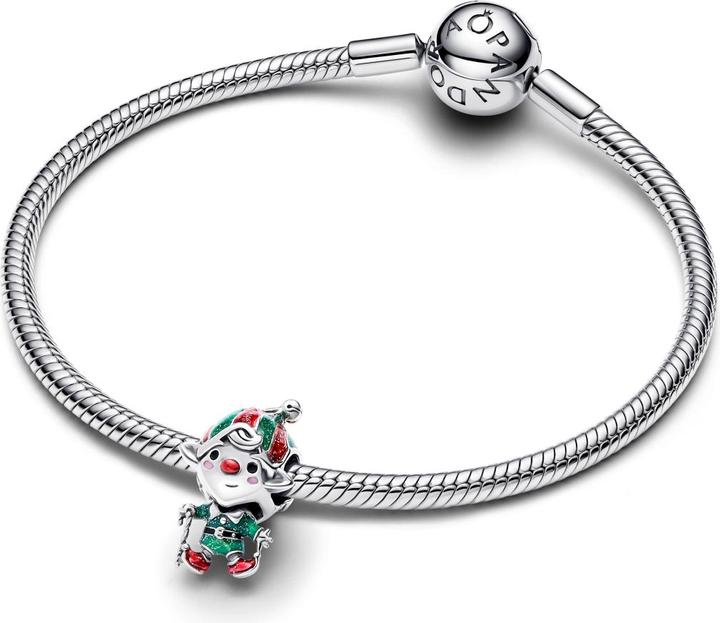 Produktbild Pandora Weihnachtselfen-Charme (Emaille, Silber 925)