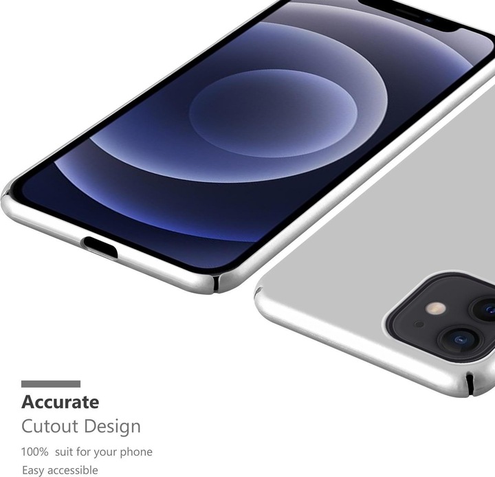 Produktbild Cadorabo Hard Cover Matt Metall Cover (Apple iPhone 12 Pro Max)