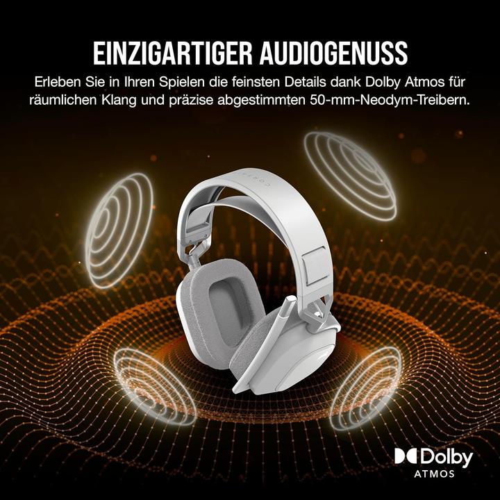 Image du produit Corsair HS80 MAX Drahtloses Gaming-Headset (Sans fil)