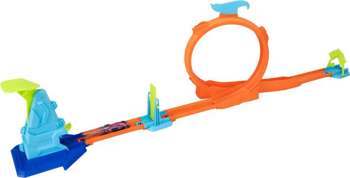 Actual product image Hot Wheels Stunt Track Loop Flag Finish