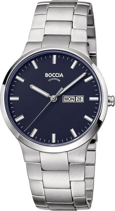 Produktbild Boccia 3649-02 Herrenuhr Titanium 39mm 5ATM (Analoguhr)