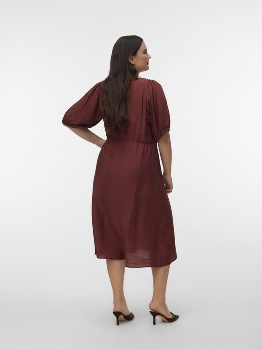 Image du produit Vero Moda VMCNORI Langes Kleid Gesmoktes Kleid (44)