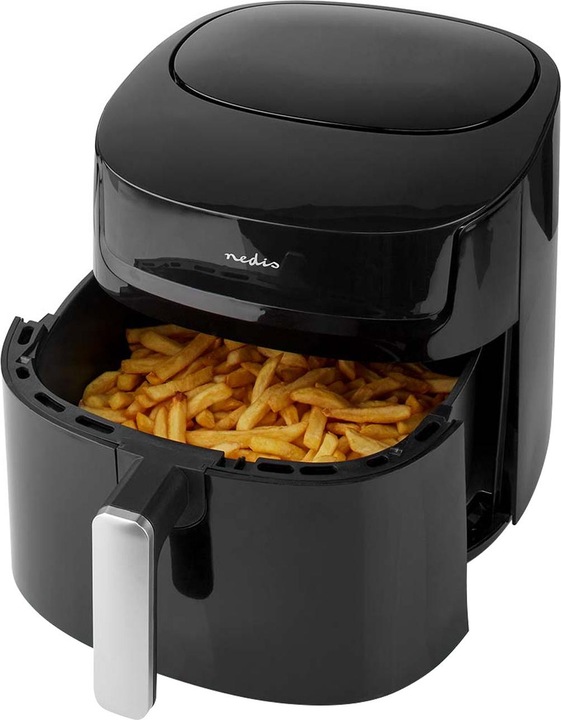 Immagine prodotto Nedis Friggitrice ad aria calda | 7,2 l | Timer: 240 min | Numero di programmi preimpostati: 8 | Digitale (Spina UE)