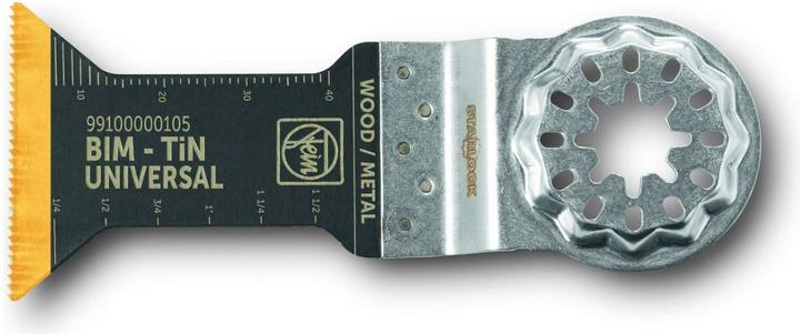 Productafbeelding Fein E-Cut Universal-Sägeblatt mit Titanbeschichtung (1 St.), Länge 55 mm, Breite 44 mm, VE 1 St, Aufnah
