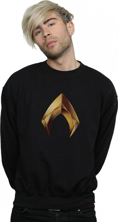 Actual product image Mens Aquaman Emblem Sweatshirt (L)
