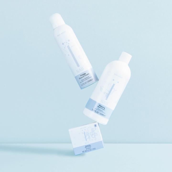 Actual product image Naïf Bath foam