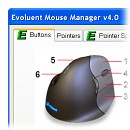 Actual product image Evoluent Vm4s (Cable)