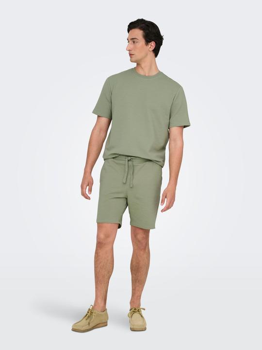 Actual product image Only & Sons Onskian Reg Seersucker Shorts (XL)