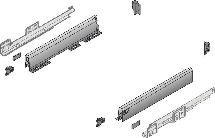 Produktbild Hettich Schubkasten Komplett-Set ArciTech 94/94, 70 kg