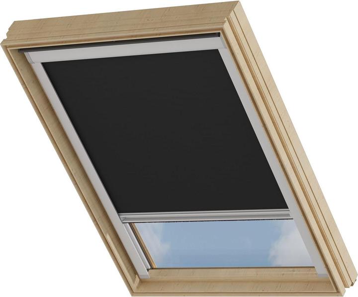 Cocoon Home Concepts Dachfensterrollo Weiss - Verdunklung - Kompatibel mit VELUX