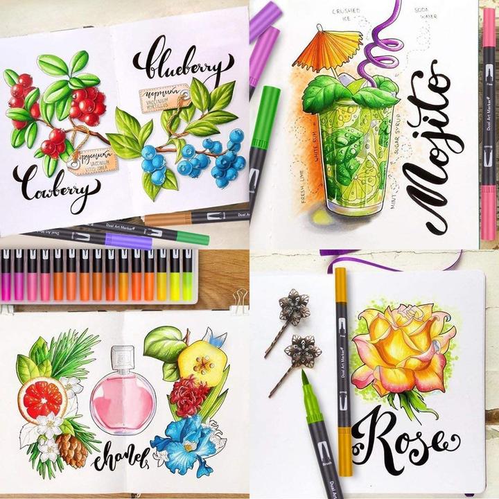 Produktbild I Am Creative Dual Brush Pens (Gemischt, 60 x)